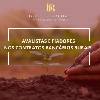 AVALISTAS E FIADORES NOS CONTRATOS DE EMPRÉSTIMOS RURAIS