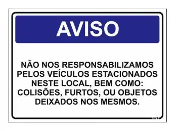 VOCÊ JÁ VIU UMA PLACA DESSAS?